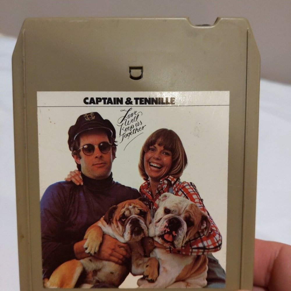 The Captain and Tennille - Love Will Keep Us Together 8 Track Tape - Untested